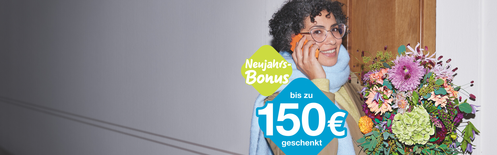 Bis zu 150€ Neujahrs-Bonus