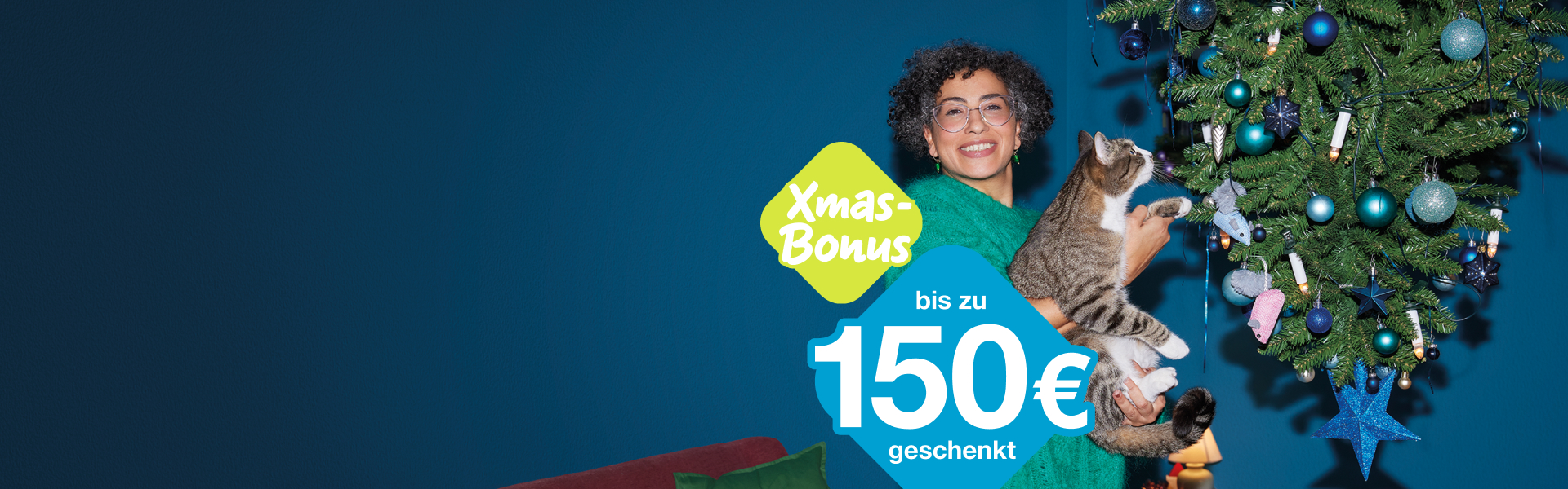 Bis zu 150€ Xmas-Bonus